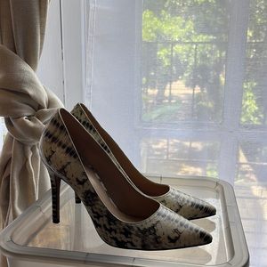 Michael Kors Snake Print Heels